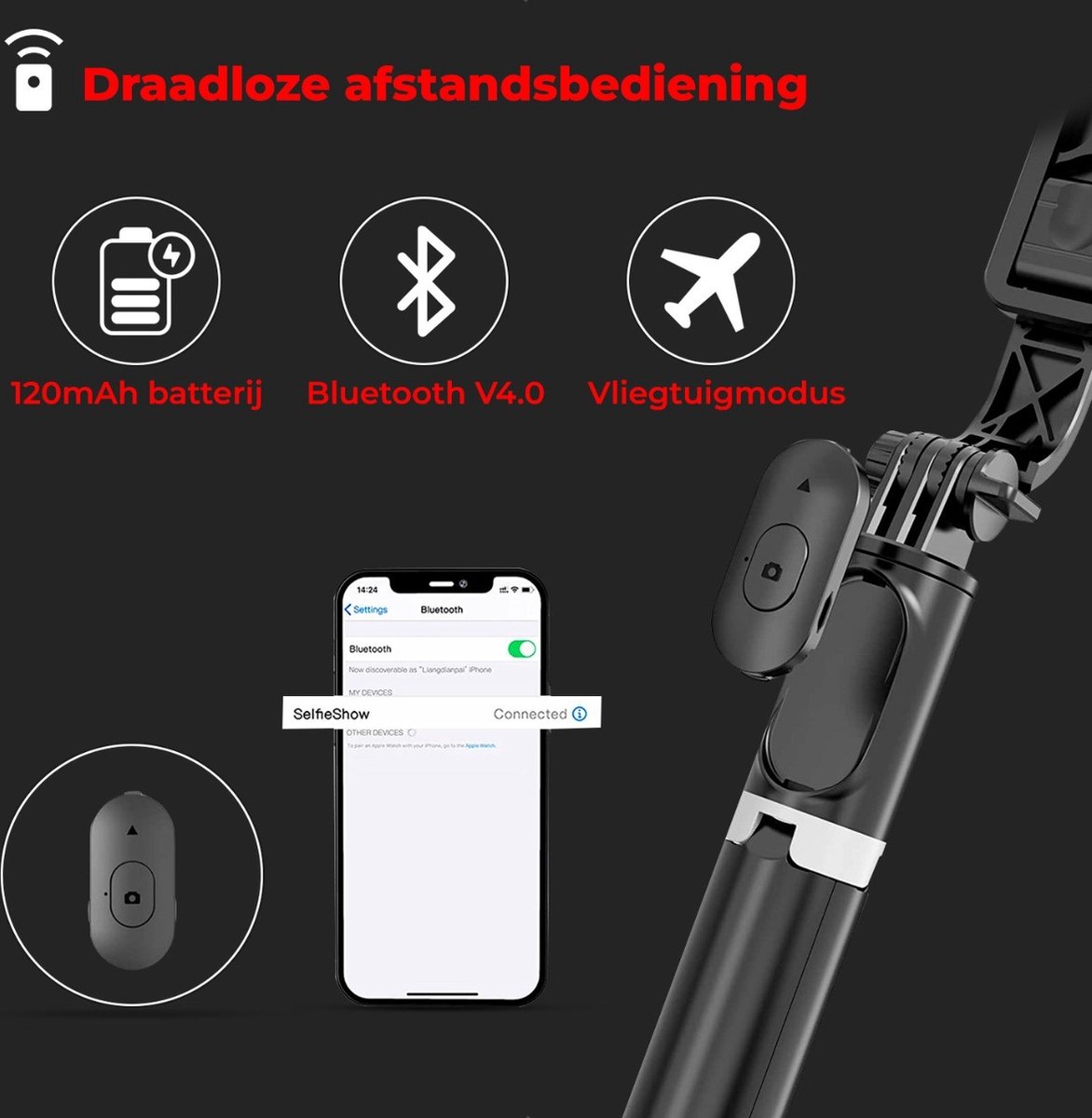 Stabilisateur de cardan - Gimbal pour Smartphone - Y compris