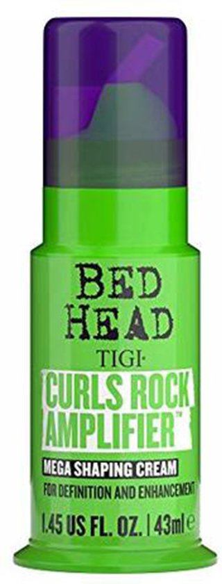 Bed Head by TIGI - Curls Rock Amplifier - Crème de style - pour boucles - cheveux bouclés - taille de voyage - 43 ml