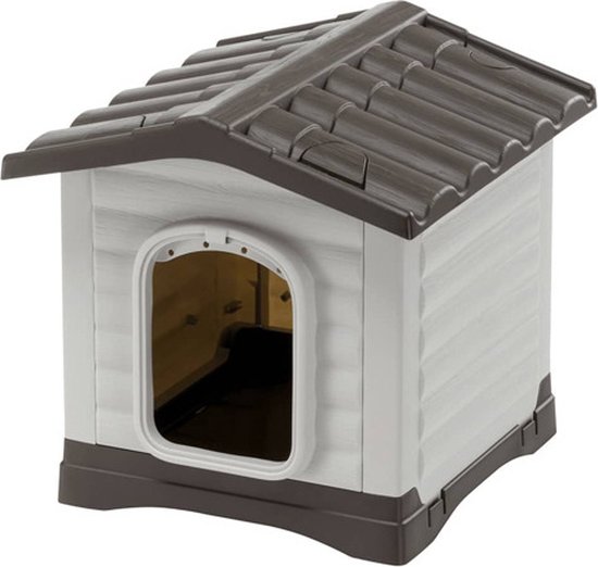 Ferplast-Hondenhok-Dogvilla-50-43x48x44-cm-grijs