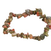Armband-Groen-Natuursteen-20 cm-Stretch-Charme Bijoux