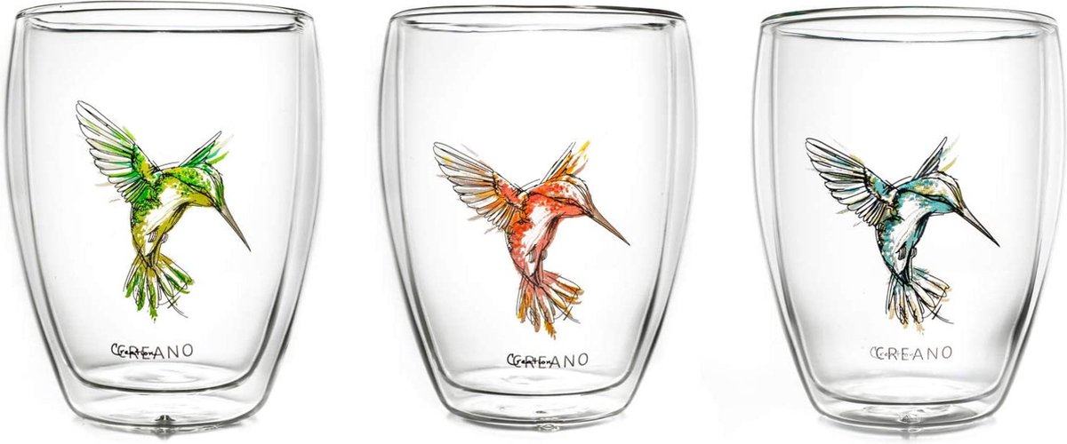 Theeglazen – thee glazen – set van theeglazen – premium kwaliteit – luxe glazen koffie thee