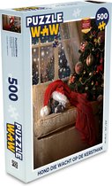 Puzzel Sneeuw - Kerstboom - Kerstmis - Legpuzzel - Puzzel 500 stukjes - Kerst - Cadeau - Kerstcadeau voor mannen, vrouwen en kinderen