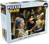 Puzzel Kunst - Oude meesters - Collage - Legpuzzel - Puzzel 1000 stukjes volwassenen