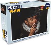 Puzzel Willem van Oranje - Adriaen Thomasz - Sigaretten - Legpuzzel - Puzzel 1000 stukjes volwassenen