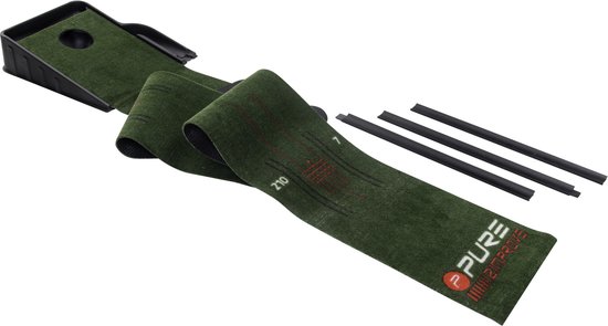 Golf Putting Mat - Incl. Terugkeersysteem - 30x237 cm van Pure2Improve — afbeelding 5