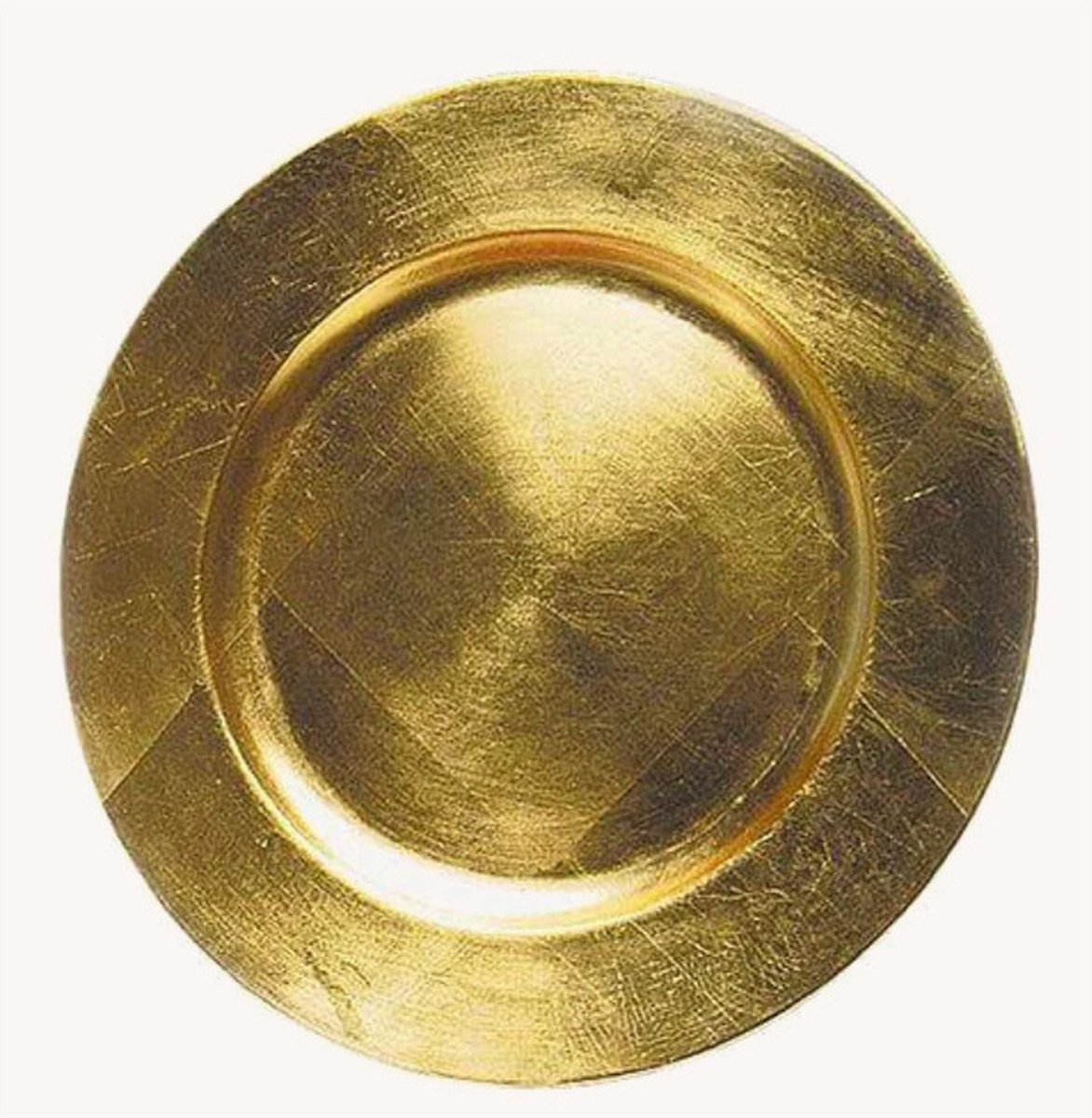 Sareva Kaarsenplateau / Onderbord Kunststof Zilver ø 33 cm