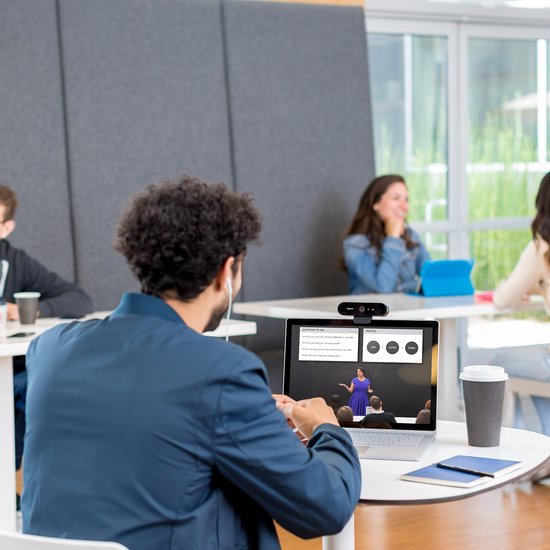 Logitech BRIO - Webcam - 4K Business Edition - HDR - 60 FPS - Windows & Mac - Zwart