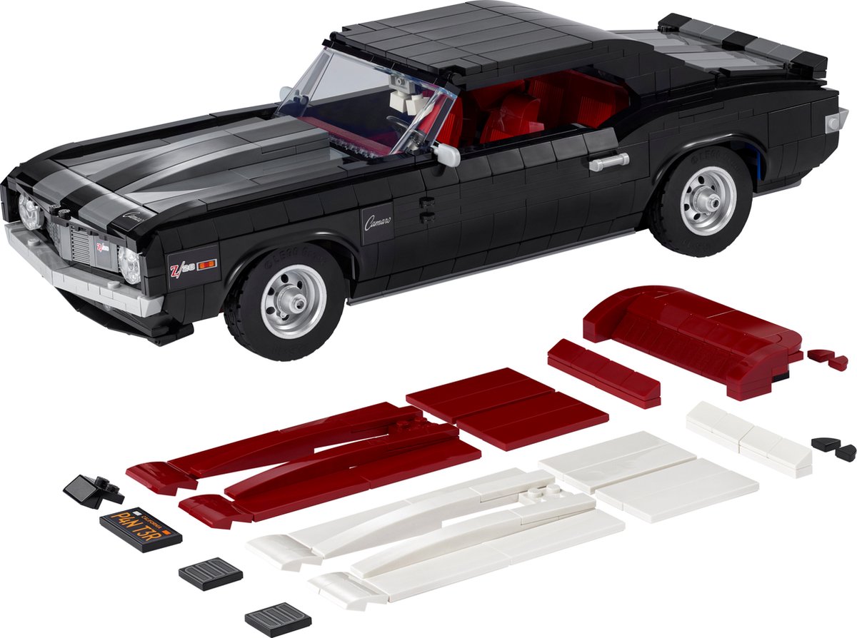 LEGO Icons Chevrolet Camaro Z28 Klassieke Modelauto, Bouwpakket voor Volwassenen - 10304 – foto 7