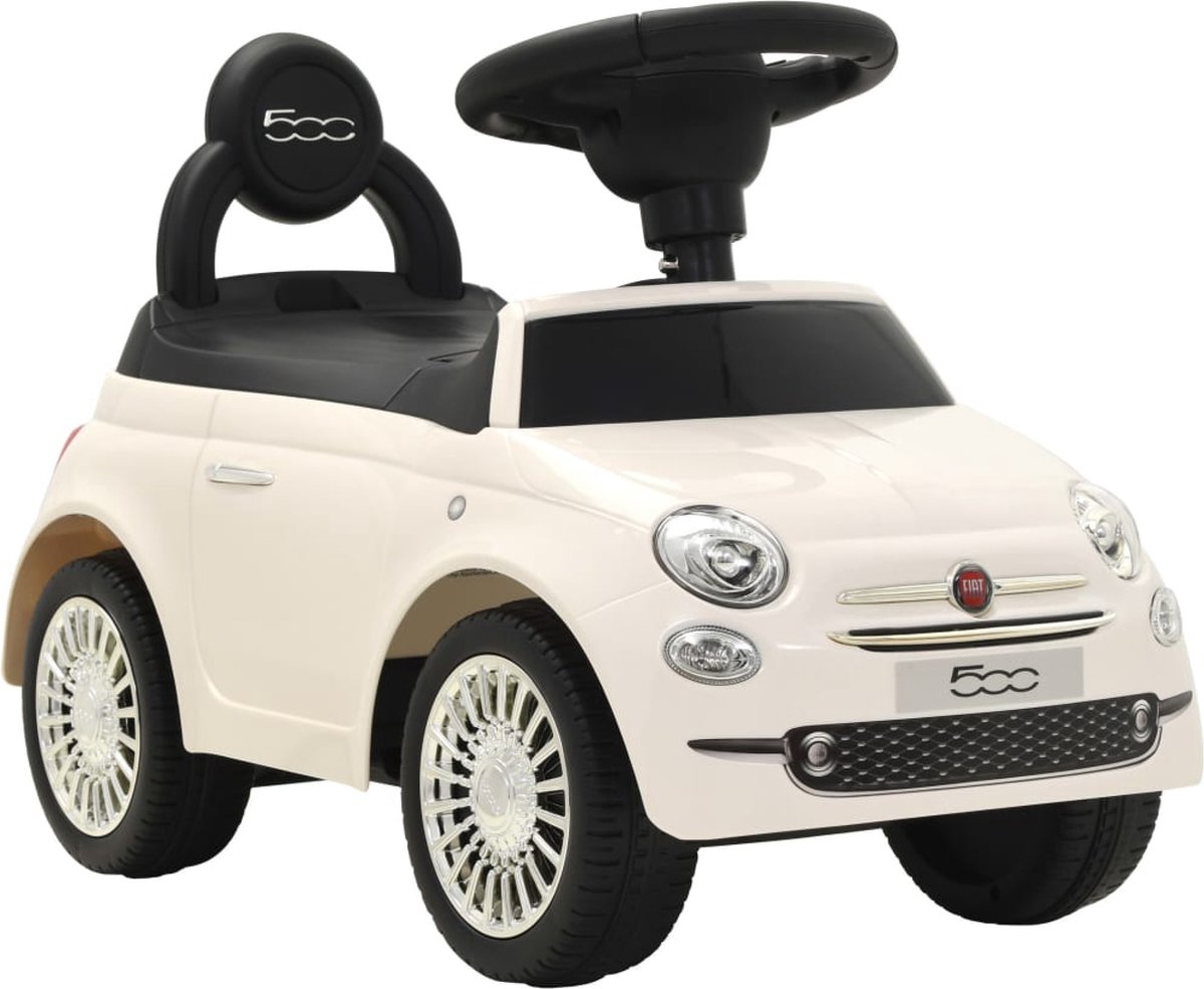 vidaXL Loopauto Fiat 500 wit