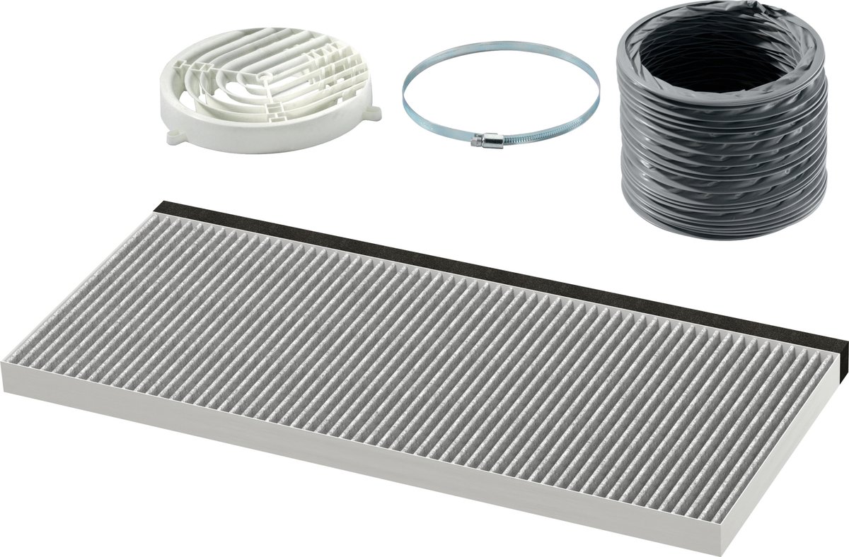 Bosch DWZ2IT1I4 afzuigkapaccessoire Afzuigkap luchtafvoerset