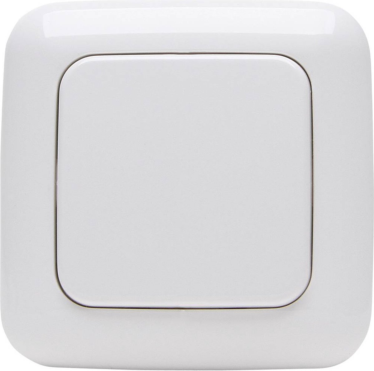 Kopp Free Control 822710211 1-kanaals Wandschakelaar Alpine-wit