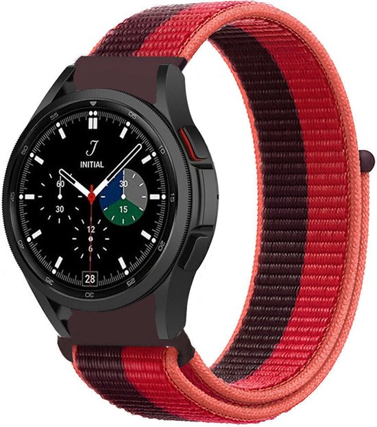 Nylon Smartwatch bandje Geschikt voor Strapit Samsung Galaxy Watch 4
