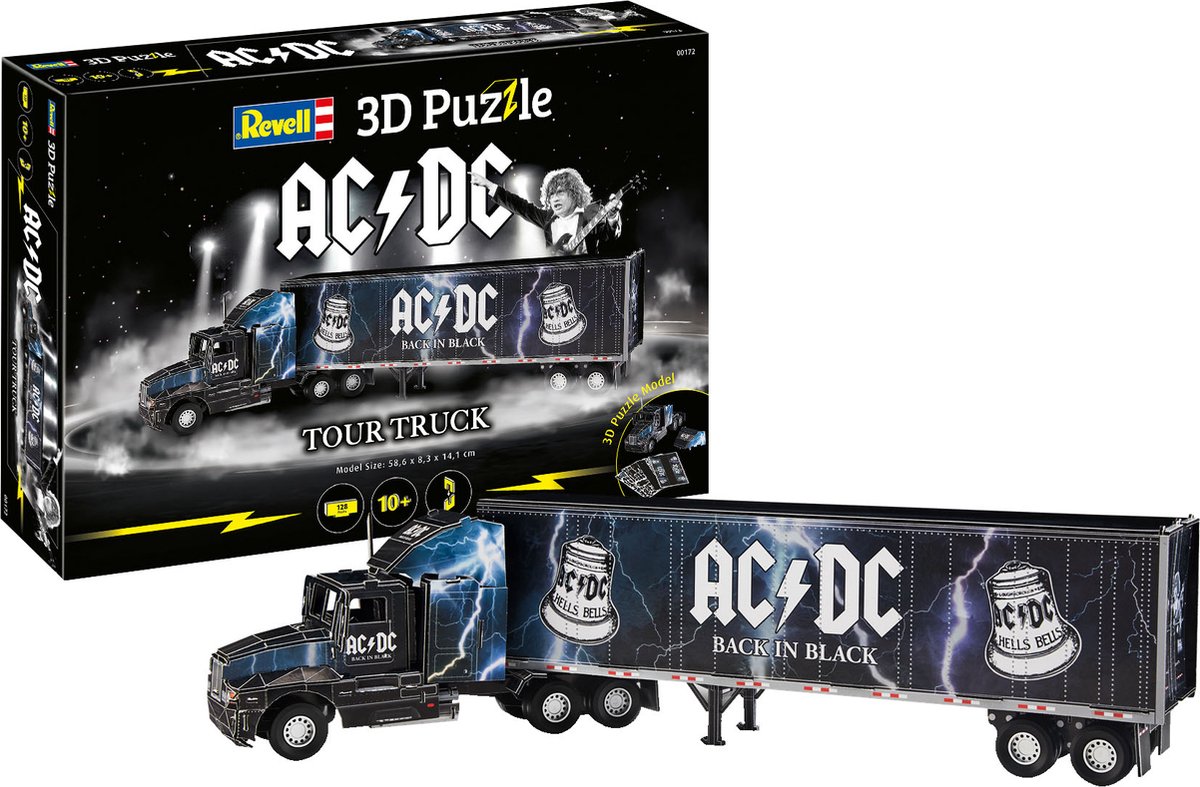 Revell Puzzel - 00172 AC/DC Tour Truck 3D Puzzel