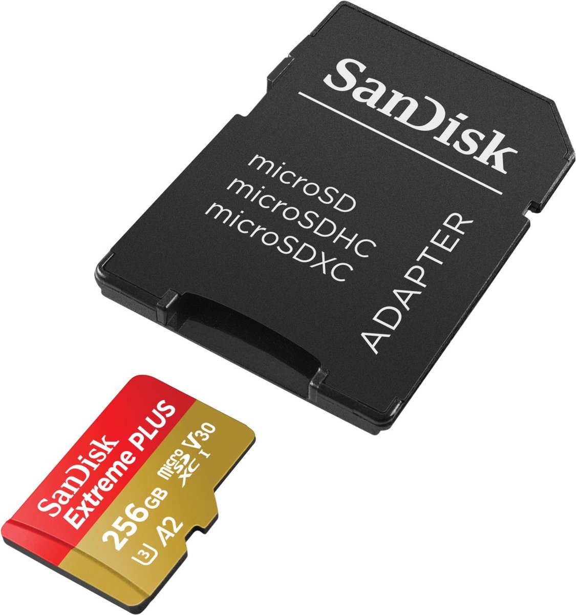 SANDISK MicroSDXC Extreme Plus 256GB + Rescue Pro DL