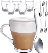 mokkakopjes , Koffiekopjes , espressokopjes - kopjes - Cappuccino kopjes / SET  6