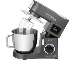 ECG FORZA 7800 Ultimo Scuro - Keukenmachine - 8 liter - 1800 W - Zwart