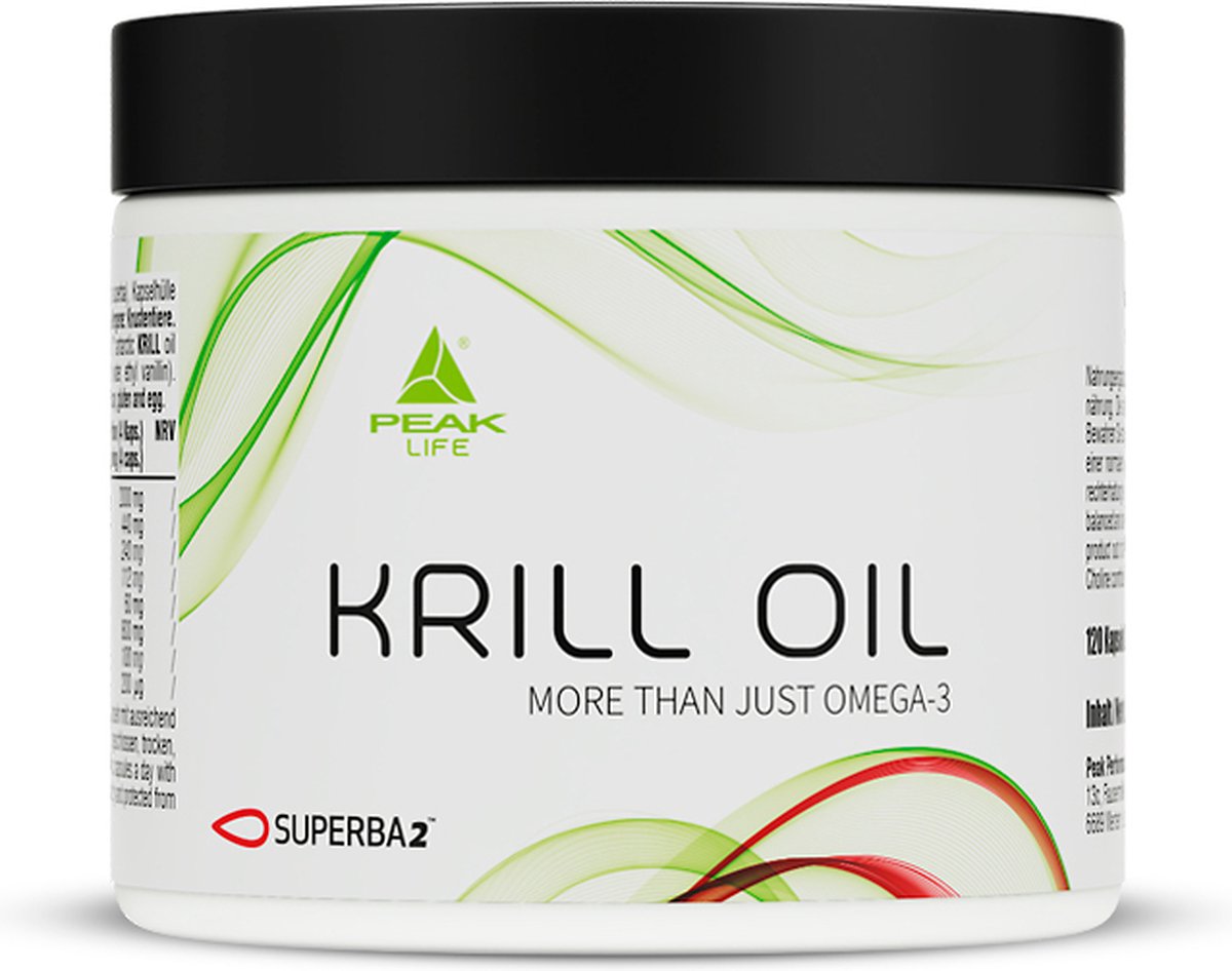 Goedkoopste Peak Krill Oil (120 Caps) Unflavoured - Vitaminen, mineralen & gezondheid - Vetzuren