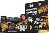Crunchy Protein Bar 45g - 12 knapperige salty peanut eiwitrepen met heerlijk laagje chocolade | Mammut Nutrition