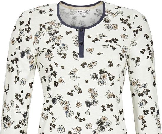 Ringella - Fleurs Romantiques - Pyjama - 2561216 - Champagne - 42