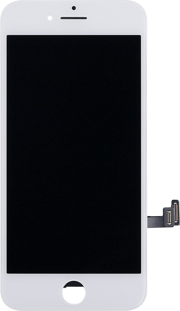 VOOR IPHONE 8 - WIT - WHITE - SCREEN ECRAN SCHERM - LCD + FREE ADHESIVE
