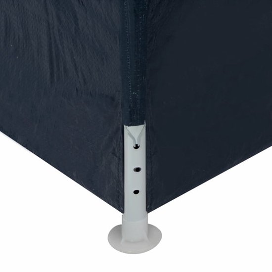 vidaXL - Partytent - 3x3 - m - blauw