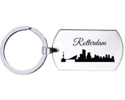 Sleutelhanger RVS - Rotterdam