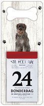 Scheurkalender 2024 Hond: Riesenschnauzer