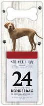 Scheurkalender 2024 Hond: Vizsla Draadhaar