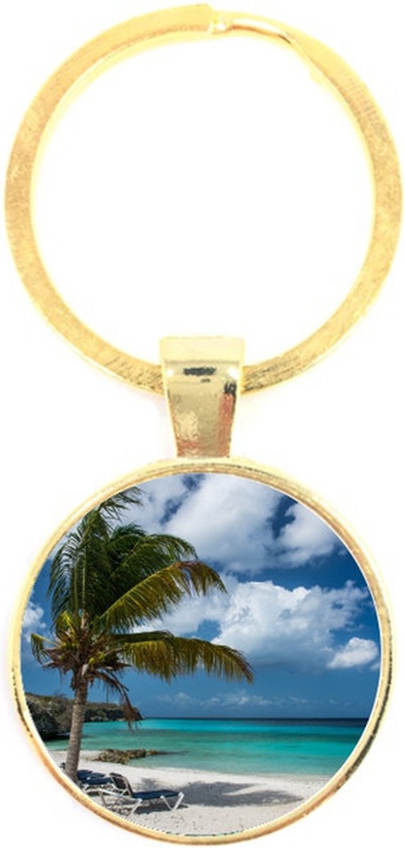 Sleutelhanger Glas - Paradijs