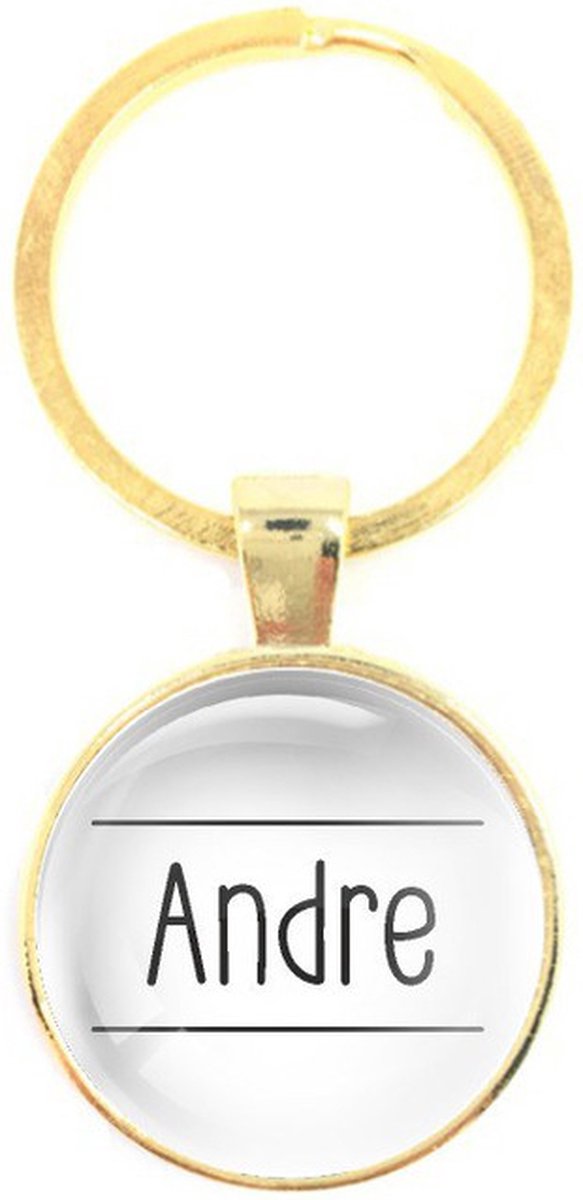Sleutelhanger Glas - André