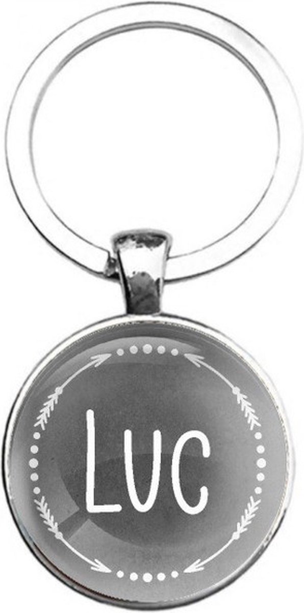 Sleutelhanger Glas - Luc