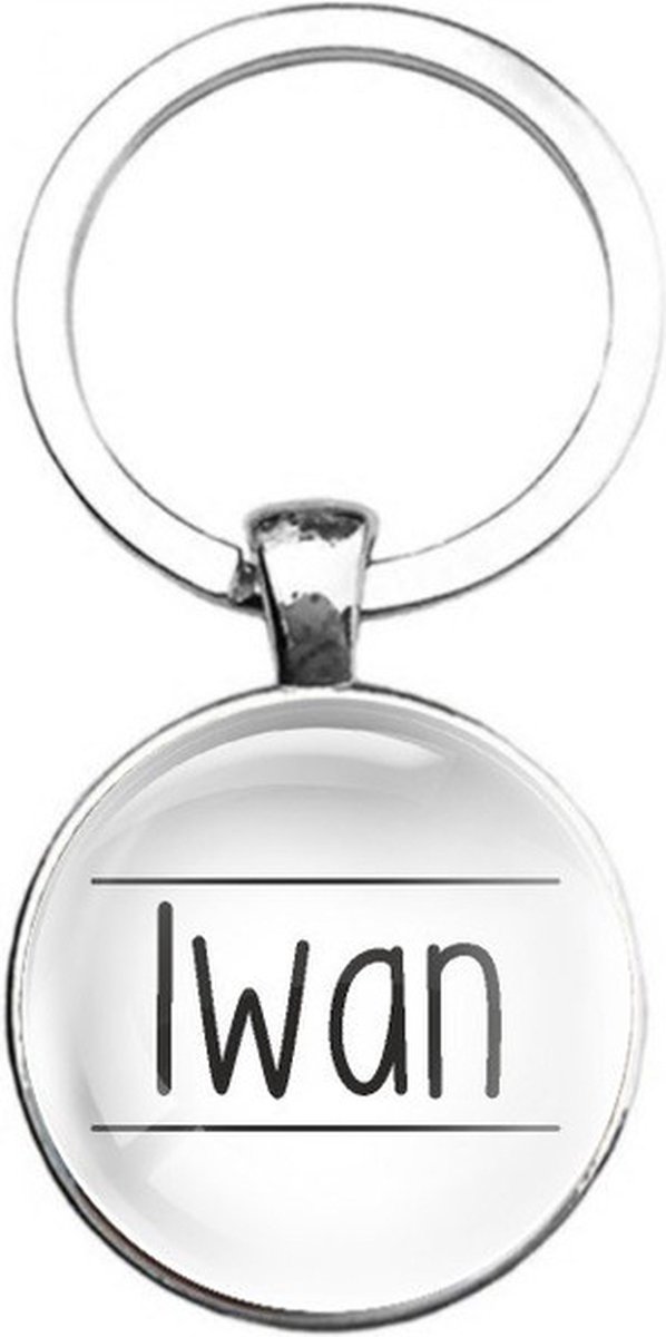 Sleutelhanger Glas - Iwan