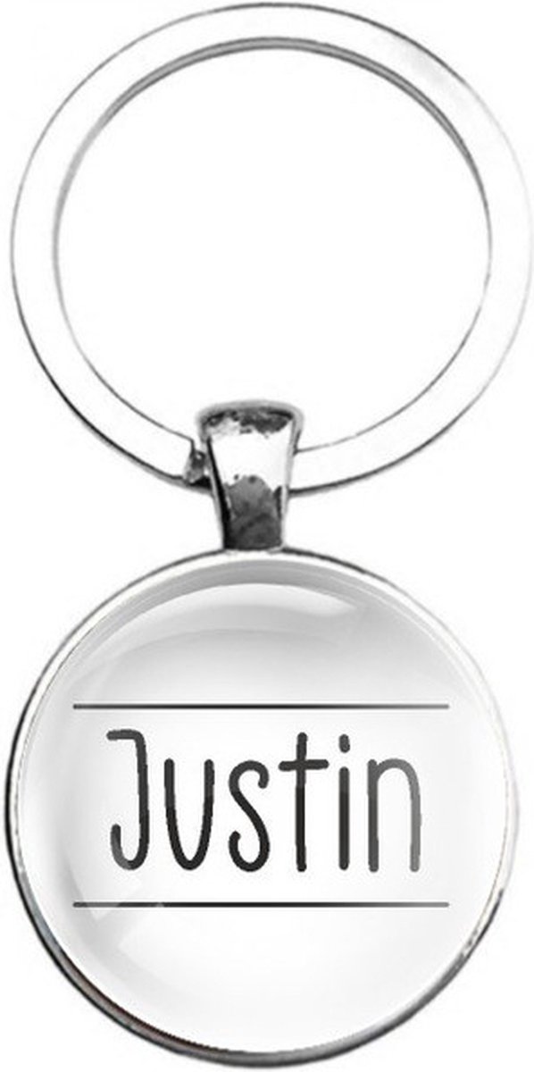 Sleutelhanger Glas - Justin
