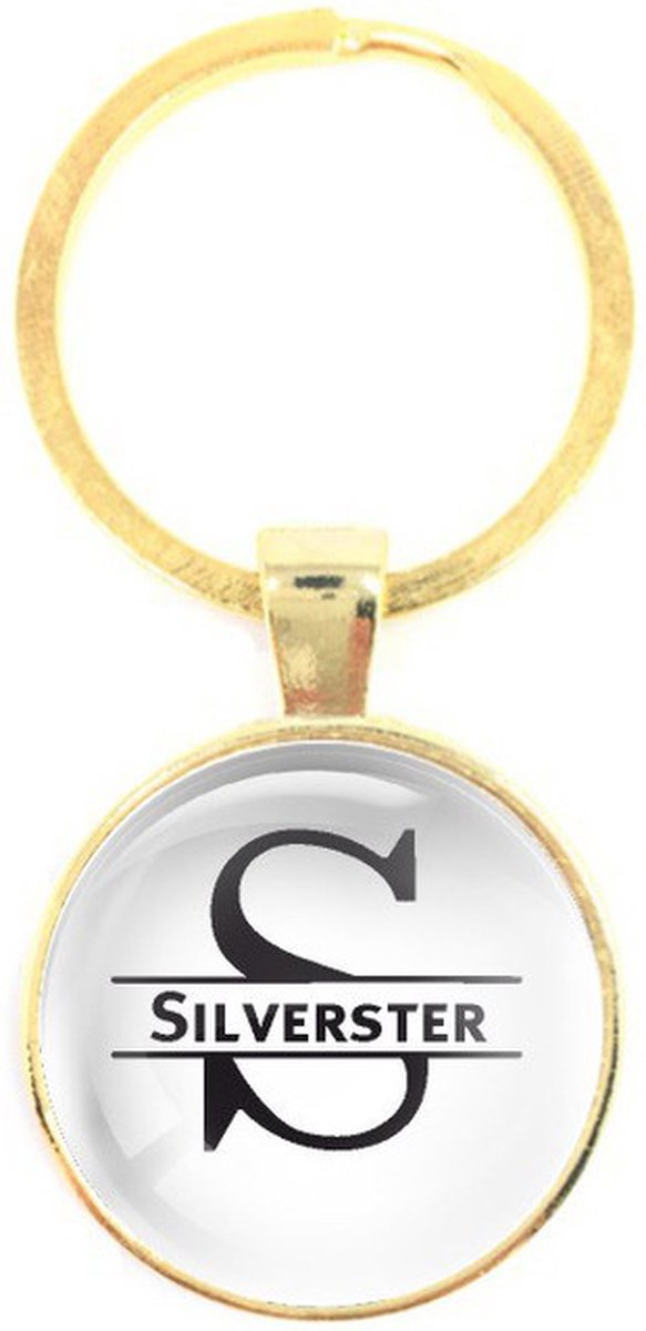 Sleutelhanger Glas - Silvester