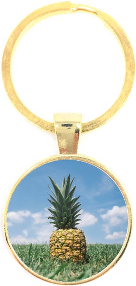 Sleutelhanger Glas - Ananas