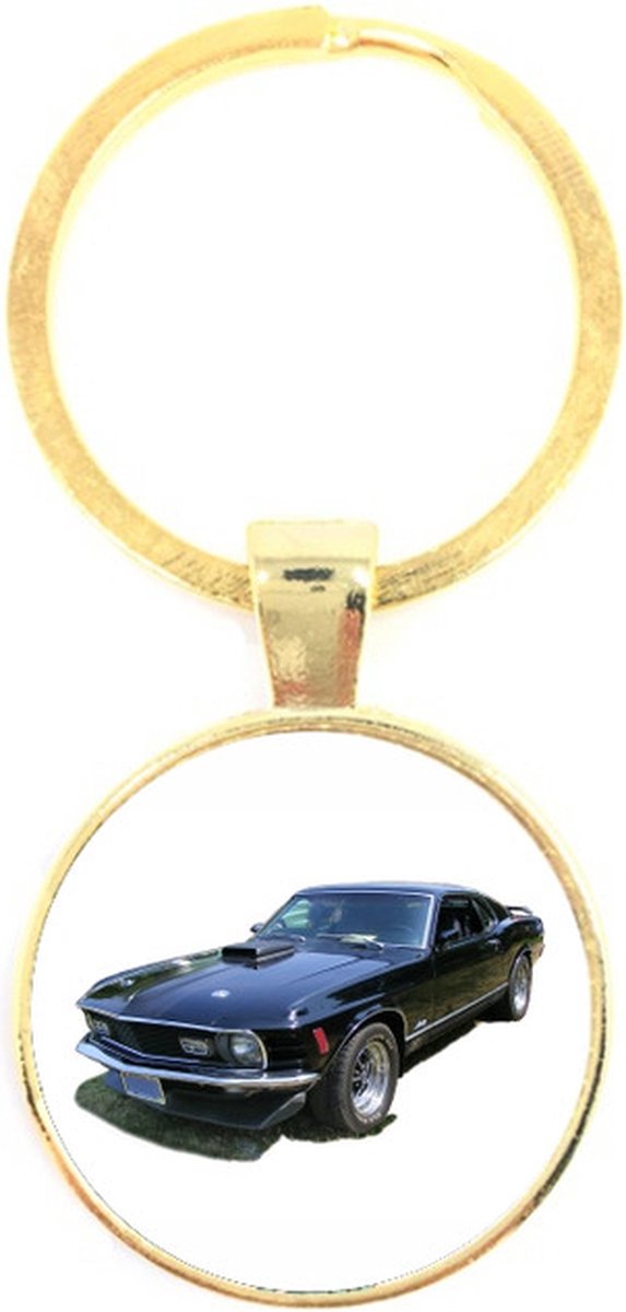 Sleutelhanger Glas - Oldtimer
