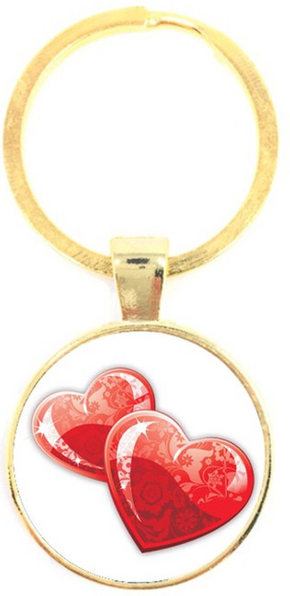 Sleutelhanger Glas - Liefde
