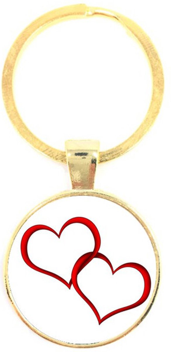 Sleutelhanger Glas - Liefde