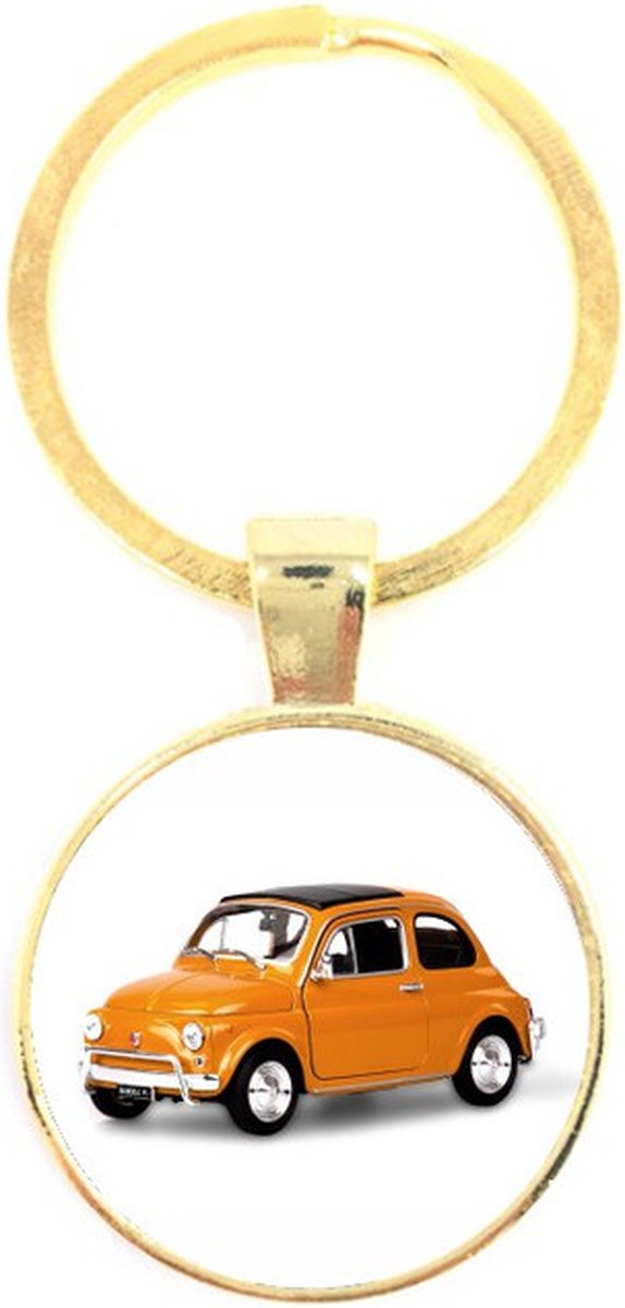 Sleutelhanger Glas - Oldtimer