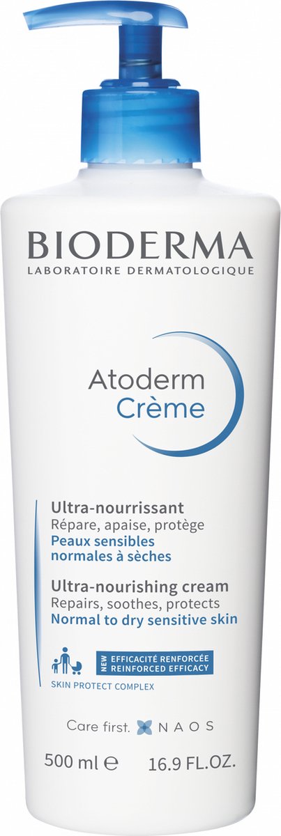 Bioderma Atoderm Crema Cuidado Diario Para Toda La Familia 500 Ml