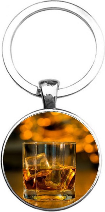 Sleutelhanger Glas - Whiskey