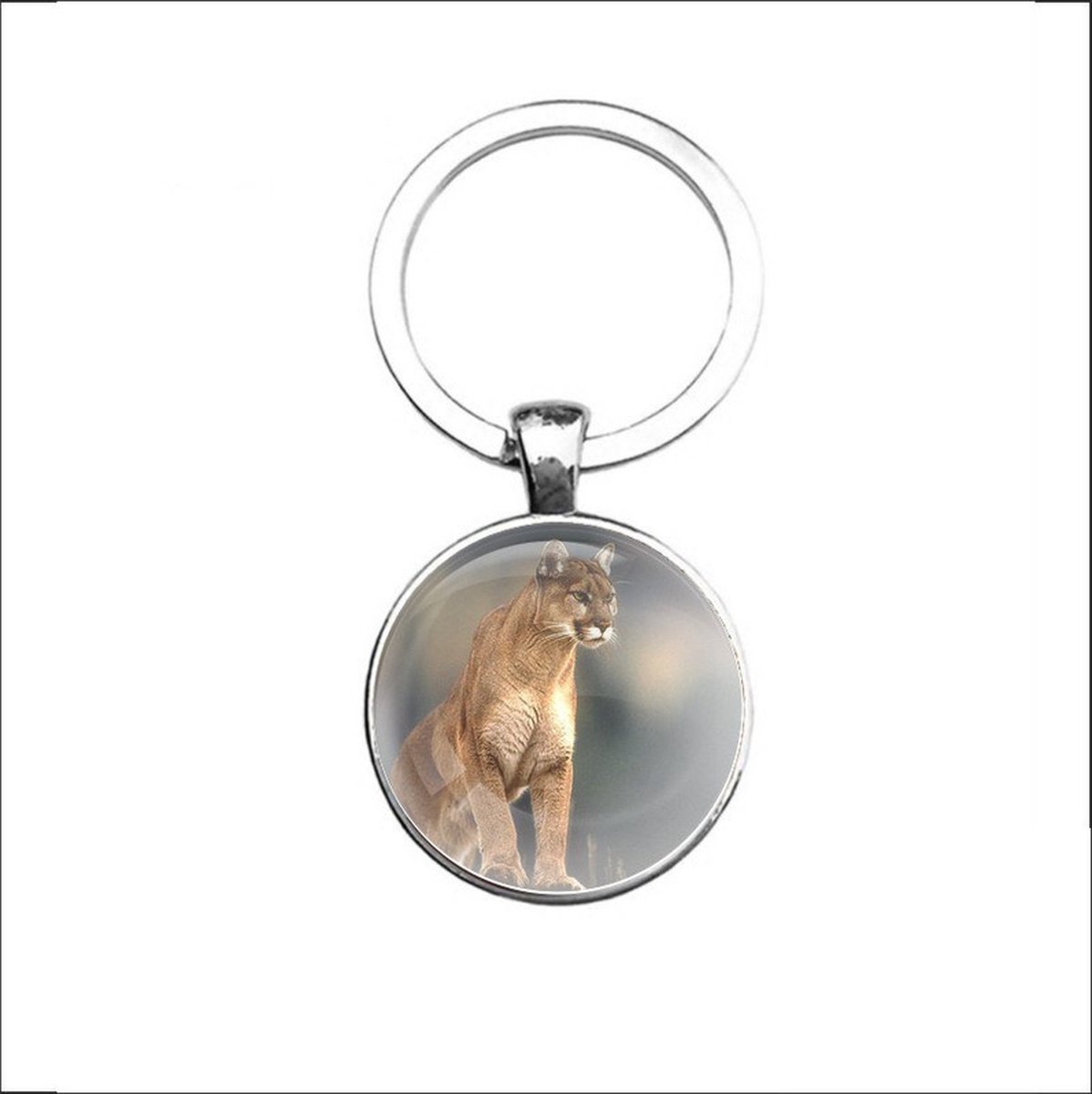 Sleutelhanger Glas - Cheetah