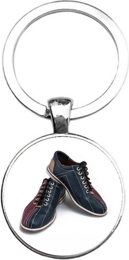 Sleutelhanger Glas - Bowling Schoenen