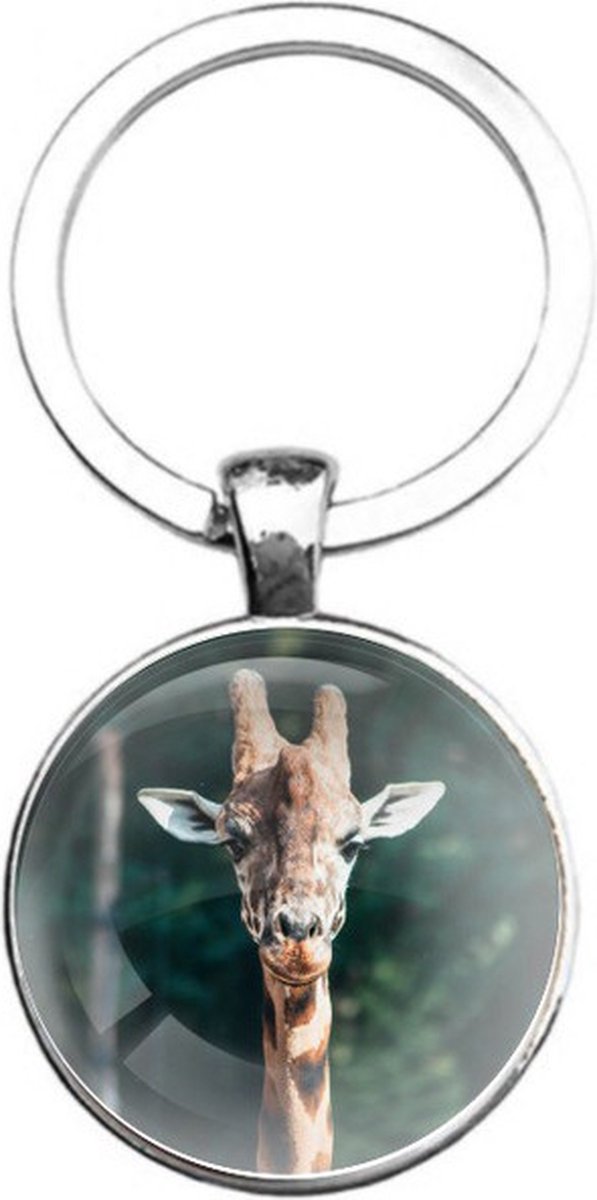 Sleutelhanger Glas - Giraffe