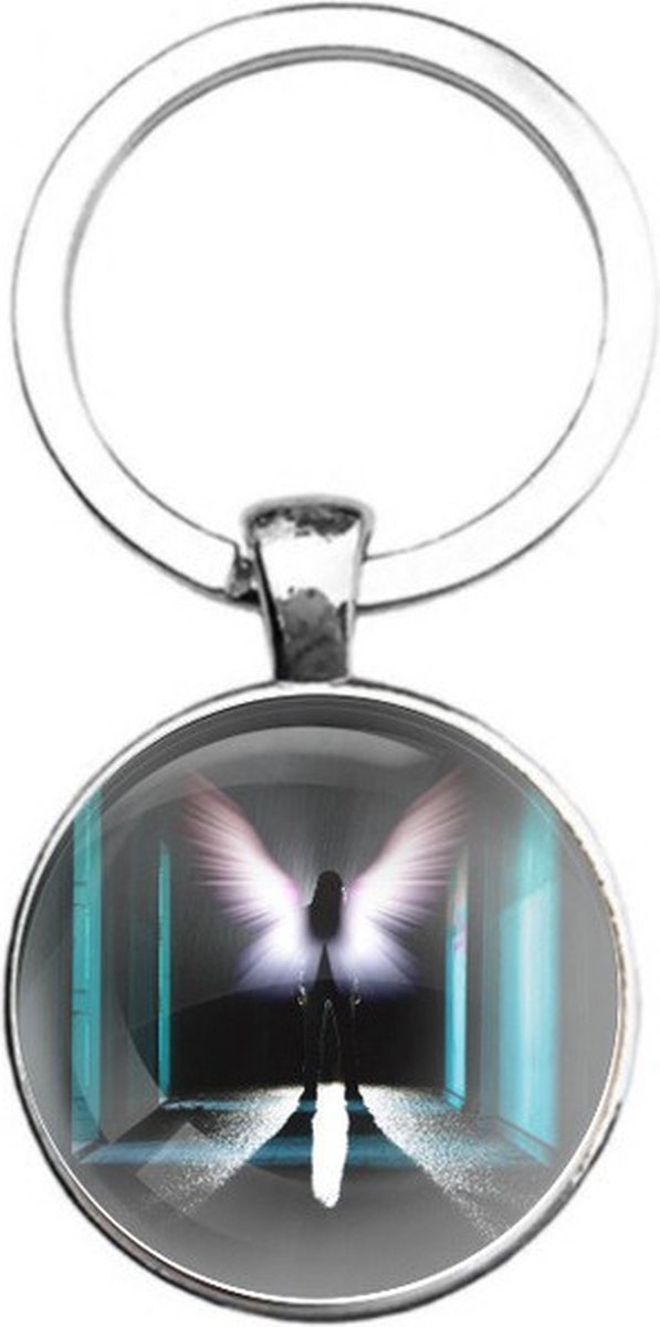 Sleutelhanger Glas - Engel
