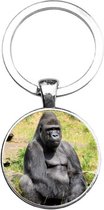 Sleutelhanger Glas - Gorilla