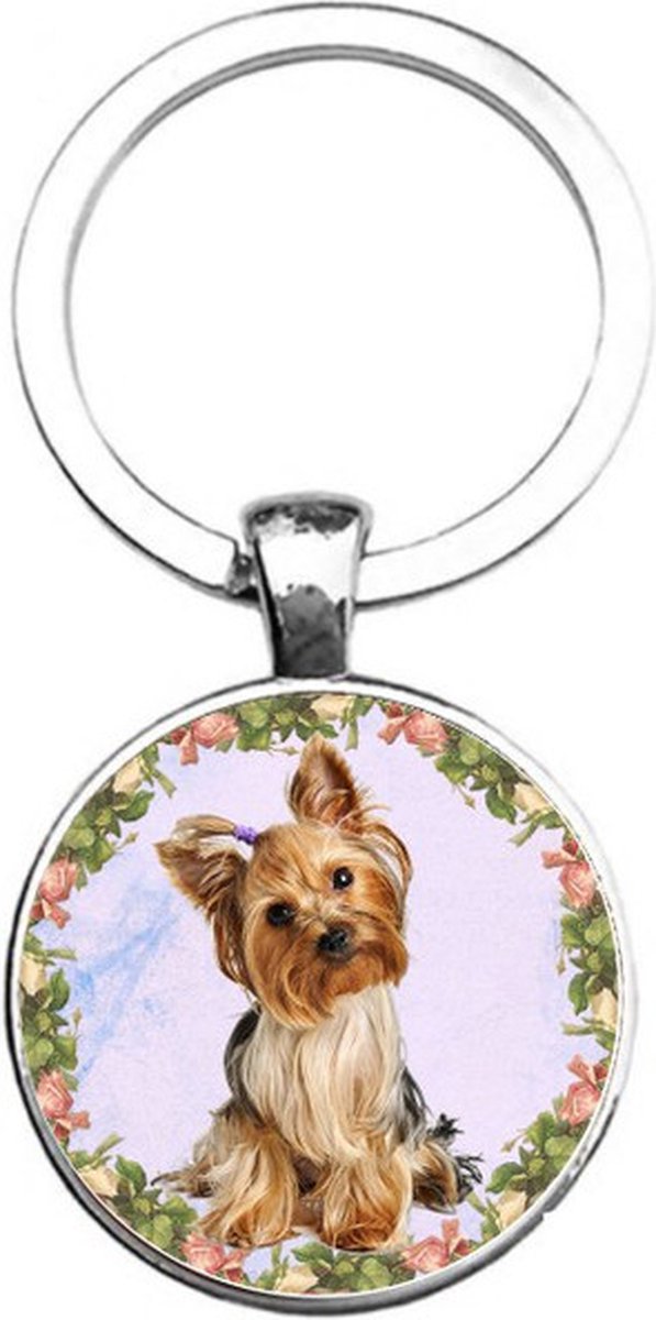 Sleutelhanger Glas - Hond