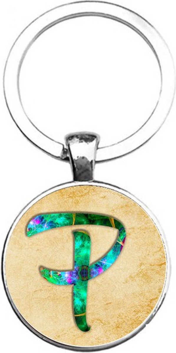Sleutelhanger Glas - P