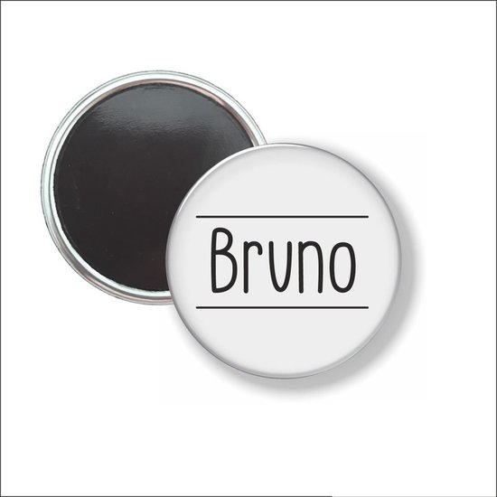 Button Met Magneet 58 MM - Bruno - NIET VOOR KLEDING