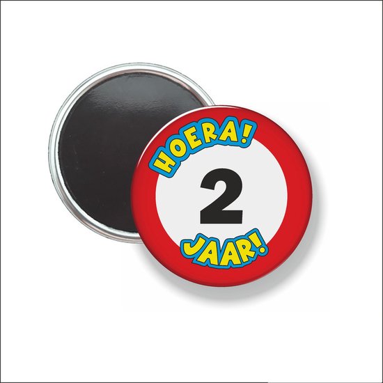 Button Met Speld 58 MM - Hoera 35 Jaar kopen